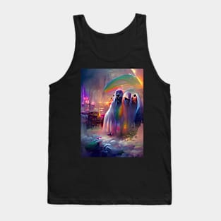 COVEN OF WITCH GHOSTS ON HALLOWEEN Tank Top